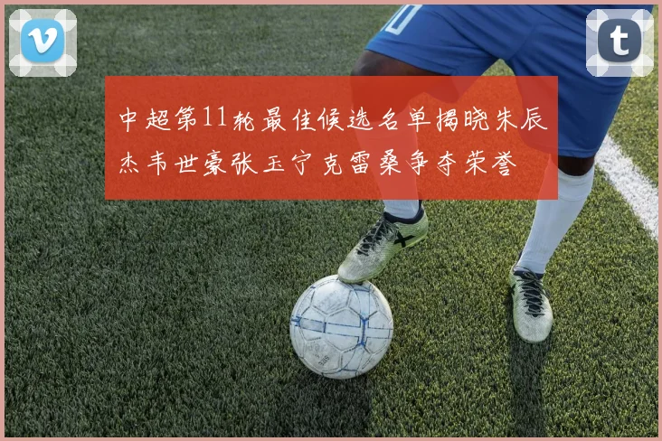 中超第11轮最佳候选名单揭晓朱辰杰韦世豪张玉宁克雷桑争夺荣誉